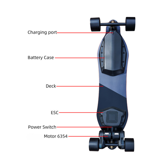 NEW F2 E-Skateboard Electric Wood Board